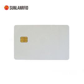 China Special Custom Rectangle Dual Interface Contact Ic Card supplier