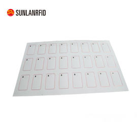 China Quality A4 Paper PVC / PET Smart Wet or Dry Double Hole Rfid Inlay Sheet for Reprocessing RFID Card supplier