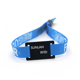 China ISO14443a 13.56mhz rfid PVC PET wristband supplier