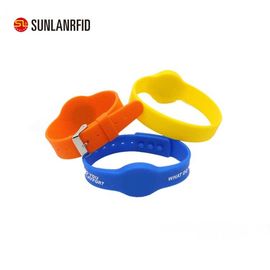 China MDC1402 silicon waterproof Rfid Wristband bracelet custom design NFC wristband supplier