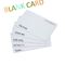 Dual frequency writable rfid EM4305 125khz Cards smart card rfid compatible card supplier